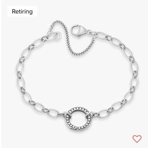 James Avery Ornate Circlet Changeable Charm Bracelet